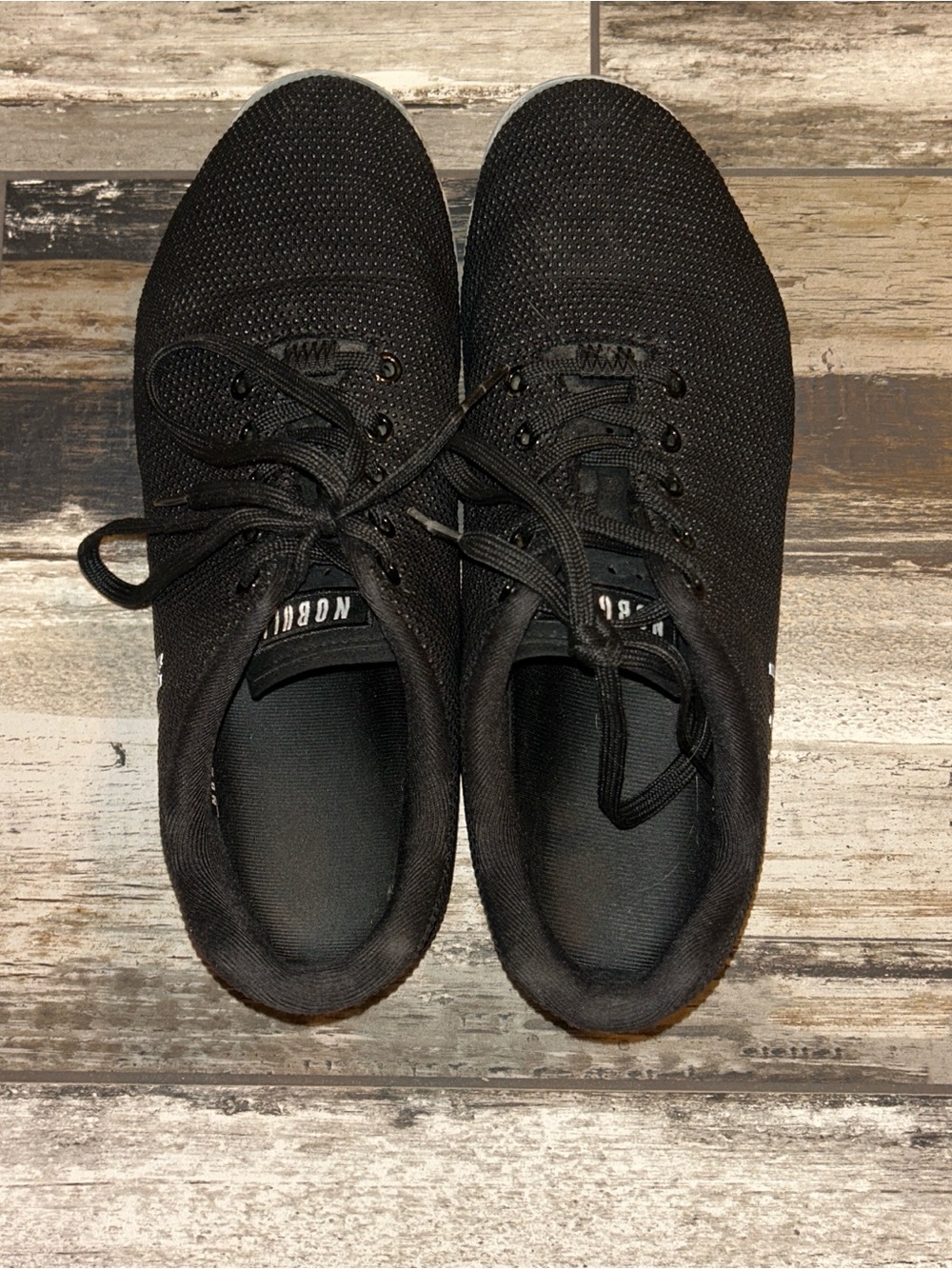 NOBULL Black Knit Training Sneakers